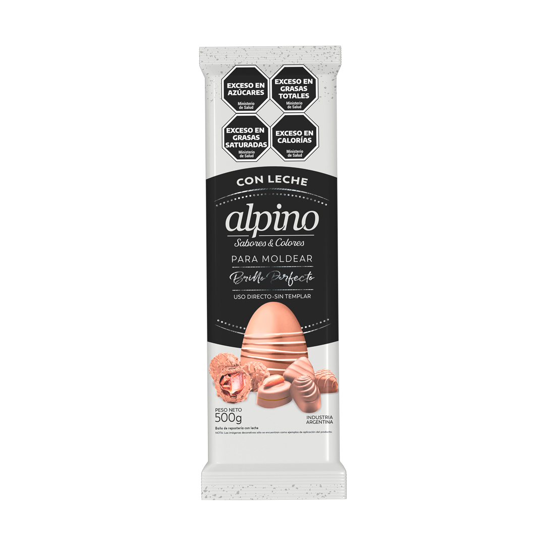 ALP007 Chocolate Baño Semi Amargo Alpino Tableta X 500Gr - Image 1