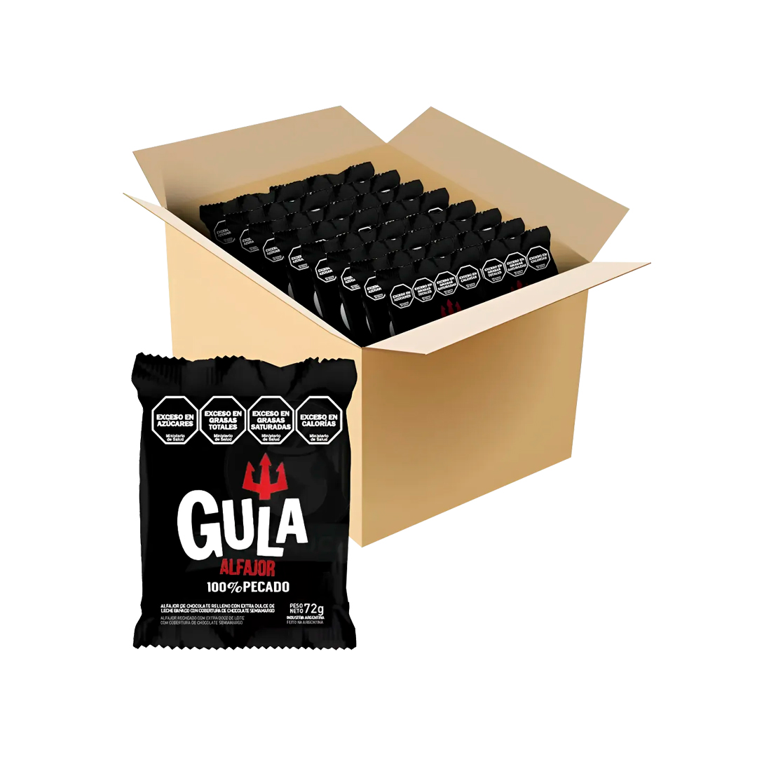 ANG001 Alfajor Negro Gula X18 Unidades - Image 1