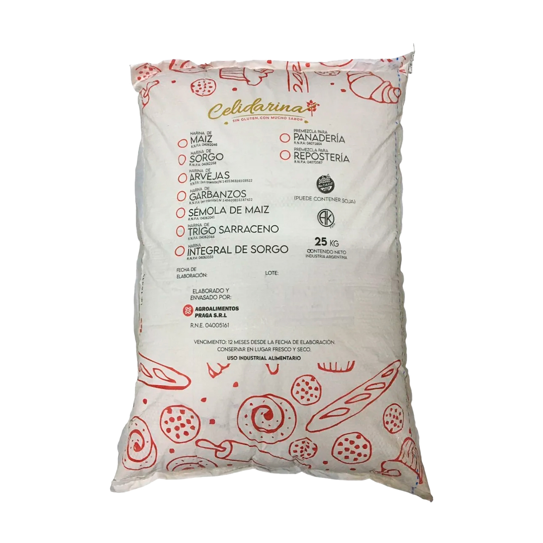 CELI007 Harina Integral De Trigo Sarraceno X 25Kg Sin Gluten - Image 1