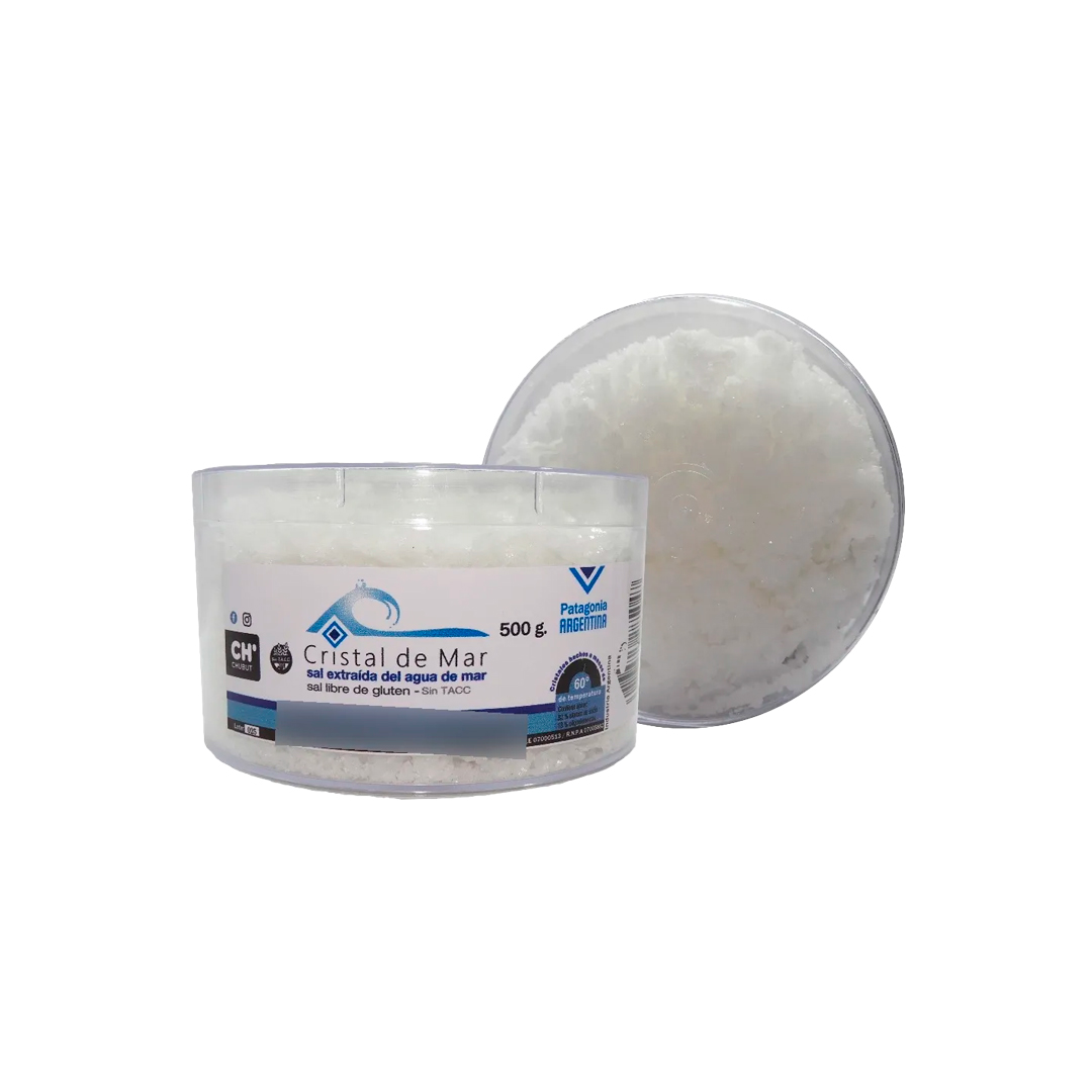 CSM001 Cristales Sal Marina X 500Gr Cristal De Mar Sin Gluten - Image 1