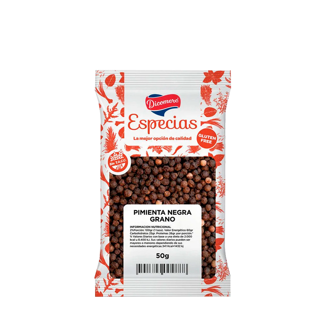 DIC032 Pimienta Negra En Grano Dicomere 30G - Image 1