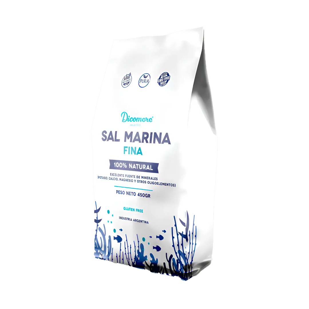 DIC041 Sal Marina Finas Hierbas Ahumada Sin Tacc Dicomere 450G - Image 1