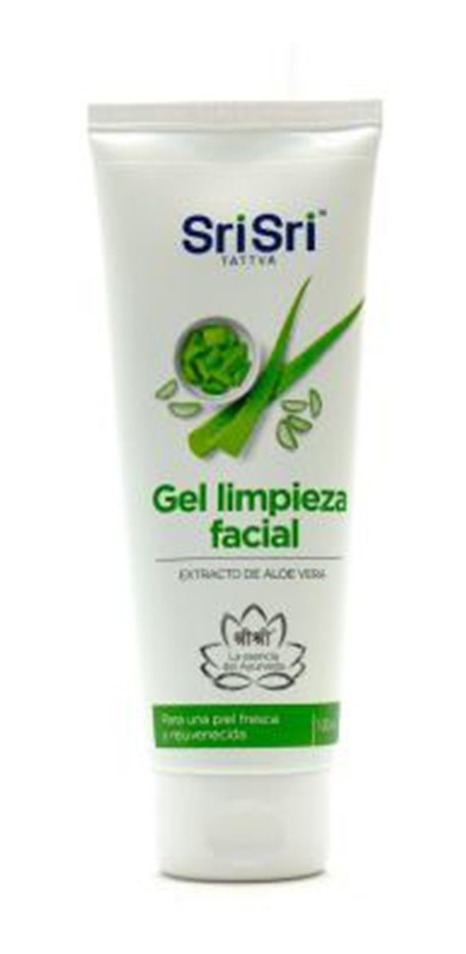 D_615351-MLA43358864260_092020-F Gel Limpieza Facial Con Aloe Vera Sri Sri X 100Ml - Image 1