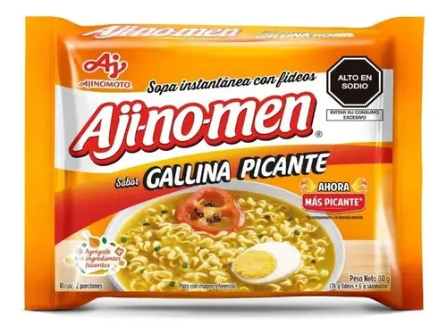 D_638020-MLA109945130000_042026-O Ramen De Pollo Picante Aji-No-Men 80Gr - Image 1