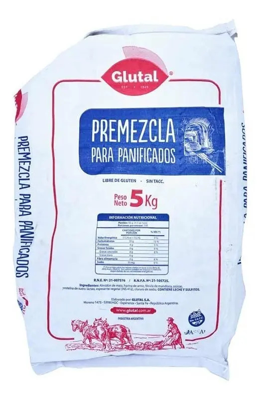 D_696937-MLA51753761307_092022-F Premezcla Glutal X 5 Kg Sin Gluten - Image 1