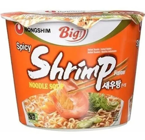 D_715194-MLA52032941555_102022-O Ramen Coreano Big Bow Shrimp X 115Gr - Image 1