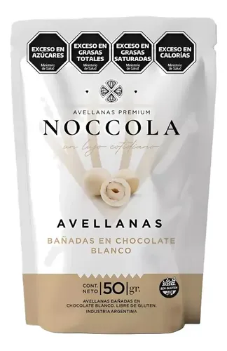 D_754430-MLA100863128037_122025-O Avellanas Bañadas En Chocolate Blanco - Sin Gluten X 50 G - Image 1