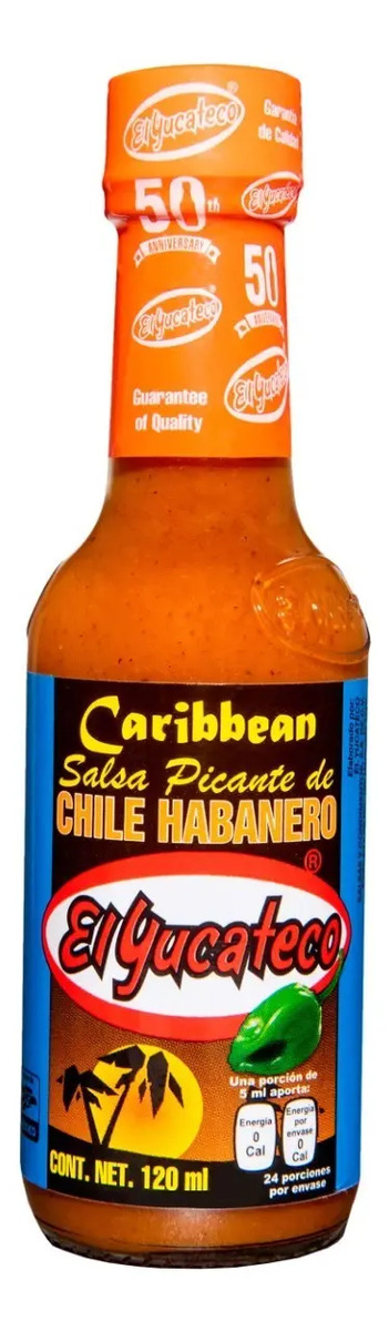 D_825491-MLA74226370939_012024-F Salsa Habanera Caribbean El Yucateco X 120Ml - Image 1