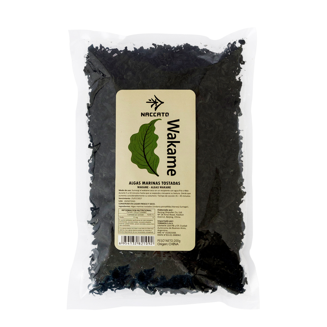 IMP007-ALGAS-WAKAME-NACCATO-200G Algas Wakame Naccato 200G - Image 1