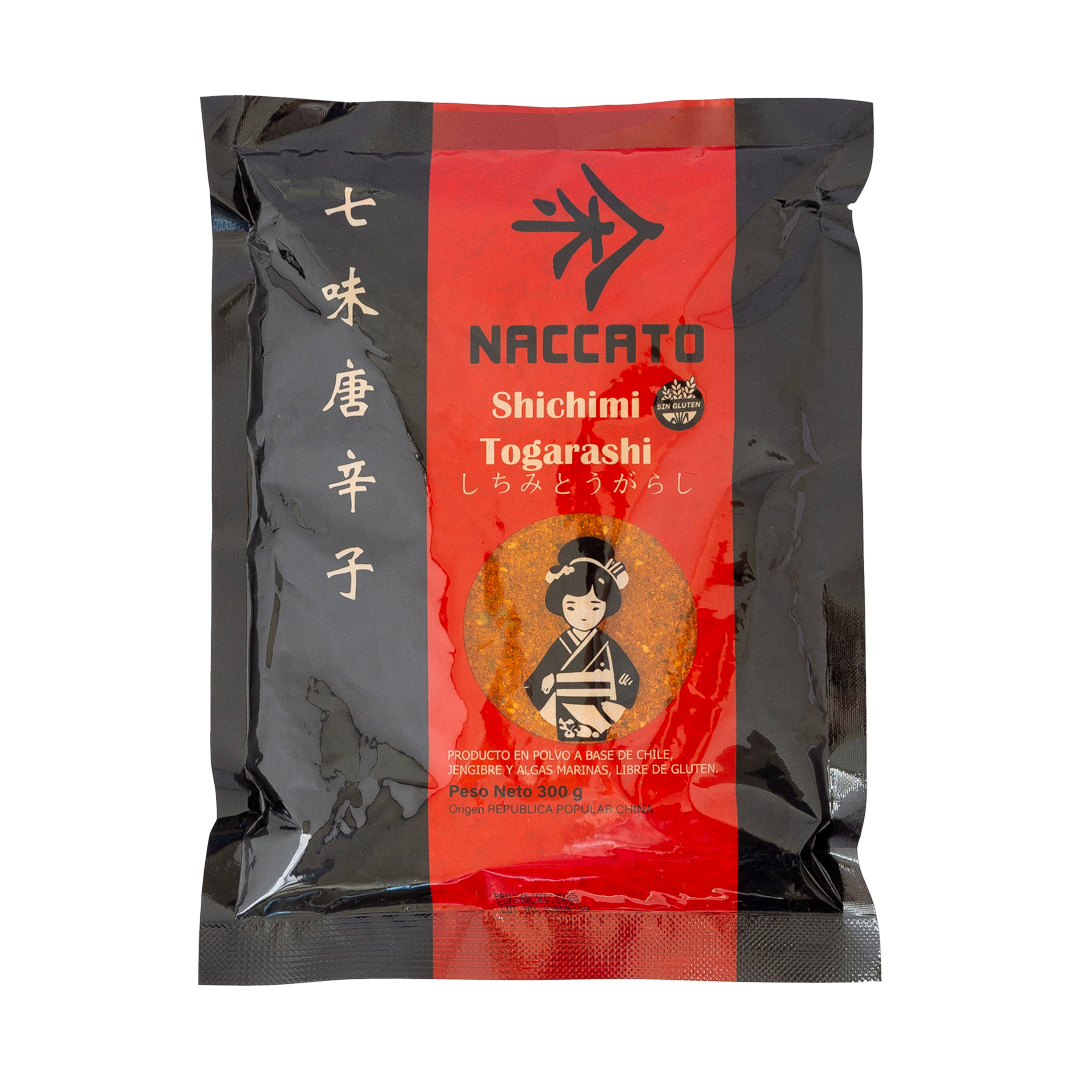 IMP008-TOGARASHI-SHICHIMI-NACCATO-SIN-GLUTEN-300G Togarashi Shichimi Naccato Sin Gluten 300G - Image 1