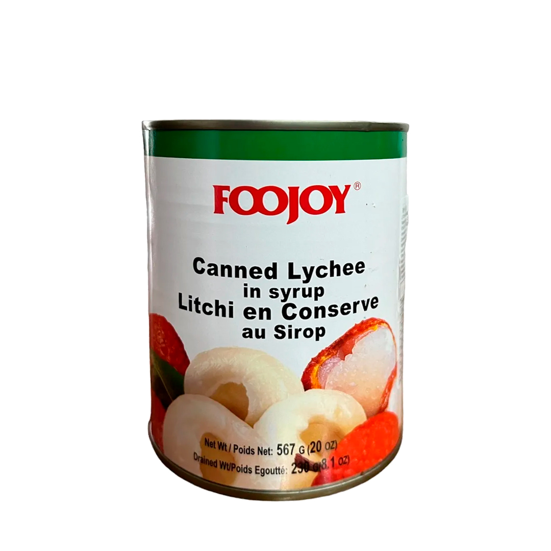 LYC002 Lychee En Almibar Foojoy X 567Gr - Image 1
