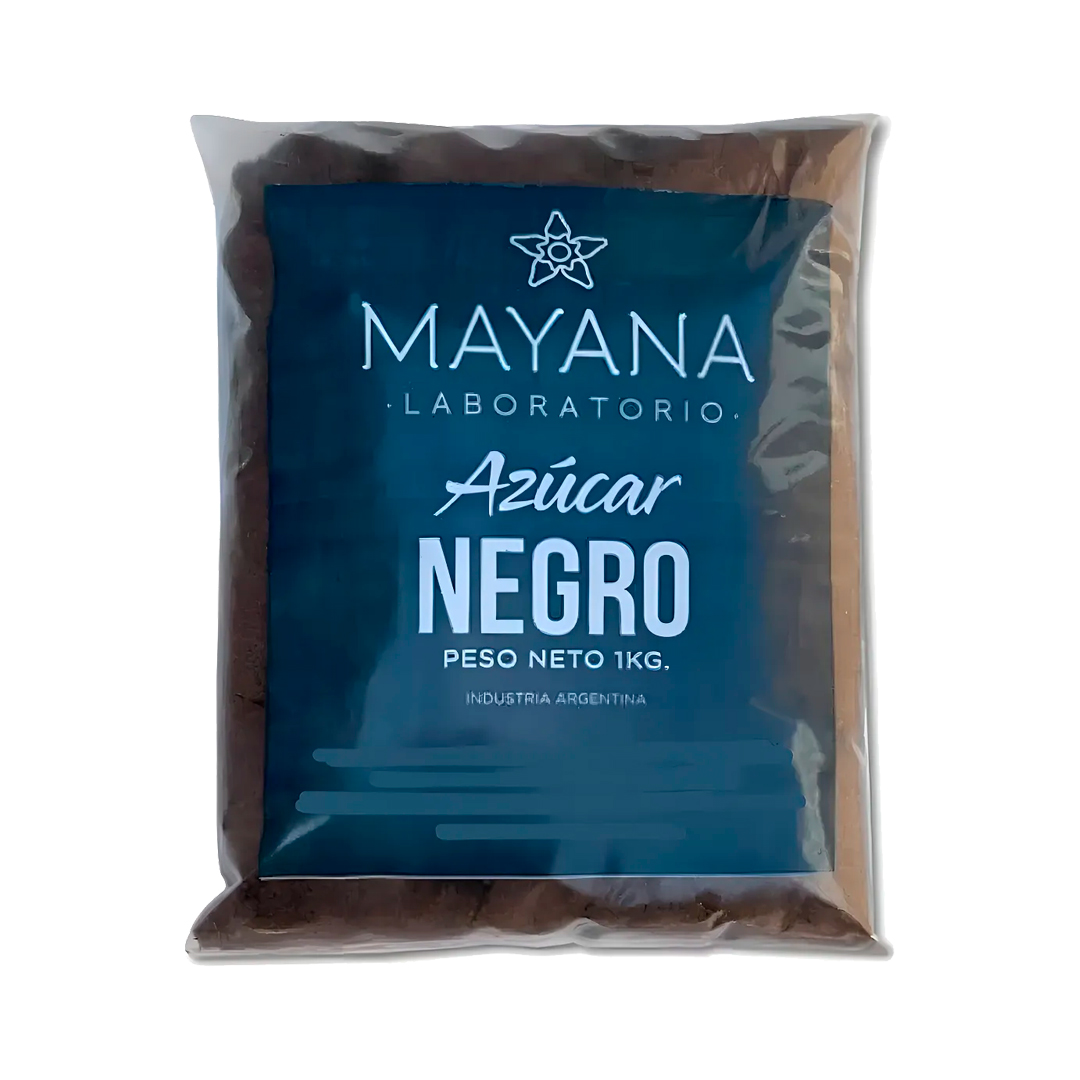 MAY007 Azucar Negro Mayana Sin Gluten X 1 Kg - Image 1