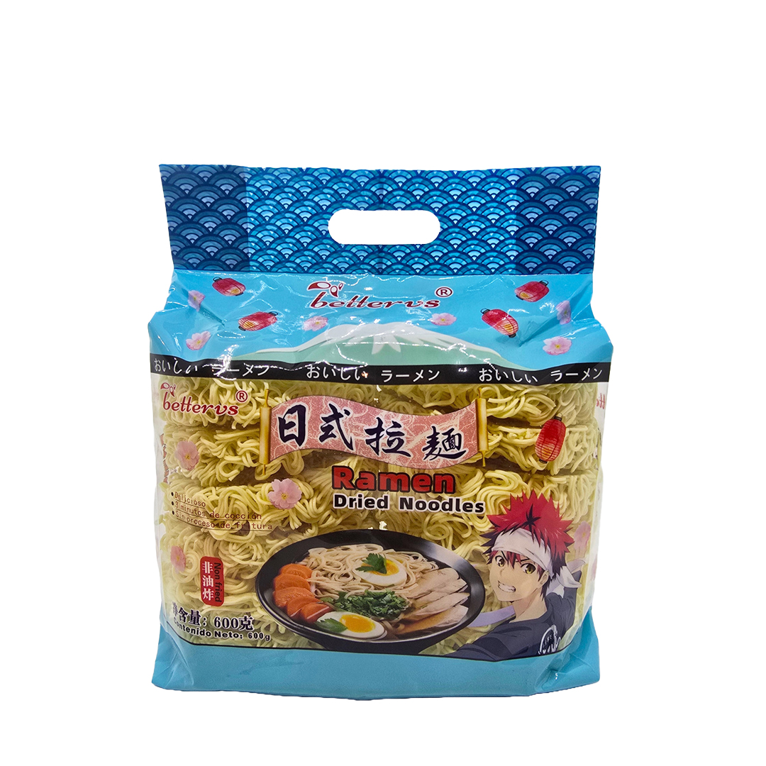 NOD003 Fideos Secos Ramen Bettervs 600Gr - Image 1
