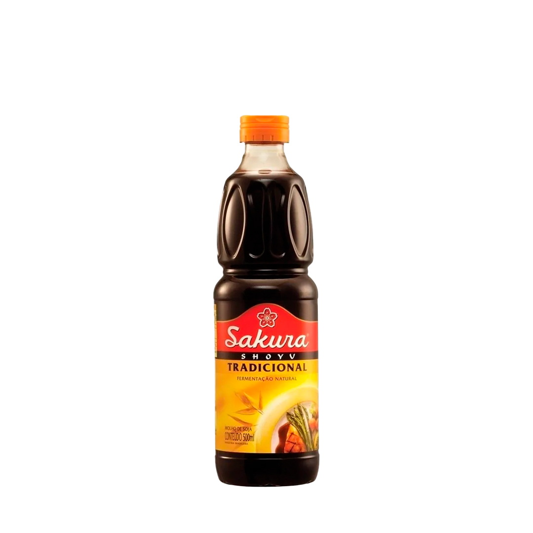 SAK008 Salsa Soja Sg Sakura Tradicional 500Ml - Image 1
