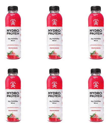 D_634009-MLA113709922957_062026-O Bebida Hydro Protein Frutos Rojos 20Gr 500Ml Pack 12Unida - Image 1
