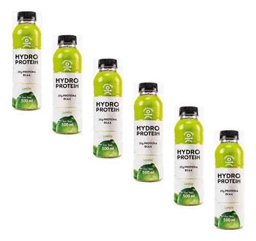 D_665443-MLA112535236910_062026-O Bebida Hydro Protein 20Gr Limon 500Ml Pack 12 Uni - Image 1