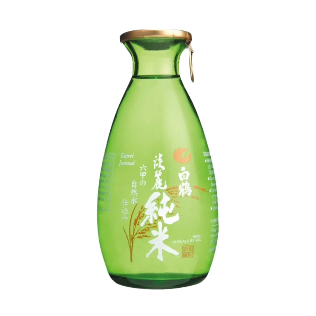 SAK101-HAKUTSURU-SAKE-TENREI-JUNMAI-180-ML Hakutsuru Sake Tenrei Junmai 180 Ml - Image 1