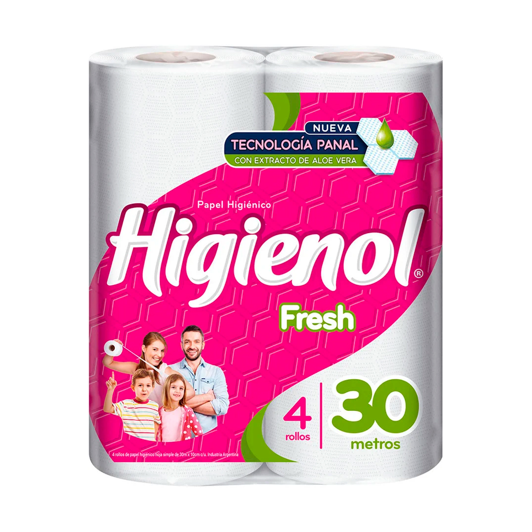 SOF006 Ph Higienol Hs Fresh Aloe 30M 4U X 12 - Image 1